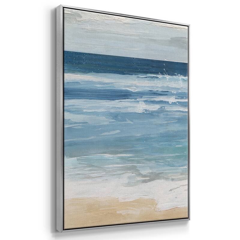 Ocean Waves II - Multi Piece Framed Canvas