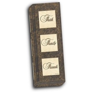 Crucifixion and Last Judgement diptych, right panel 8x24 Gallery Wrapped  Stretched Canvas - Overstock - 35345858