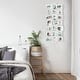preview thumbnail 10 of 9, HELLO LAURA Modern Plastic 21 Piece Wall Hanging Family Photo Frame Wall Set