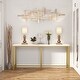 preview thumbnail 4 of 17, Extra Long Sofa Table, 70.9 inches Console Table Behind Couch/Sofa, Entrance Table/Bar Table