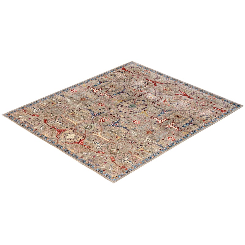 Serapi One-of-a-Kind Hand-Knotted Area Rug - Brown - 8' 3" x 9' 9"