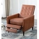 preview thumbnail 4 of 20, Colton Push Back Tufted Recliner by Greyson Living