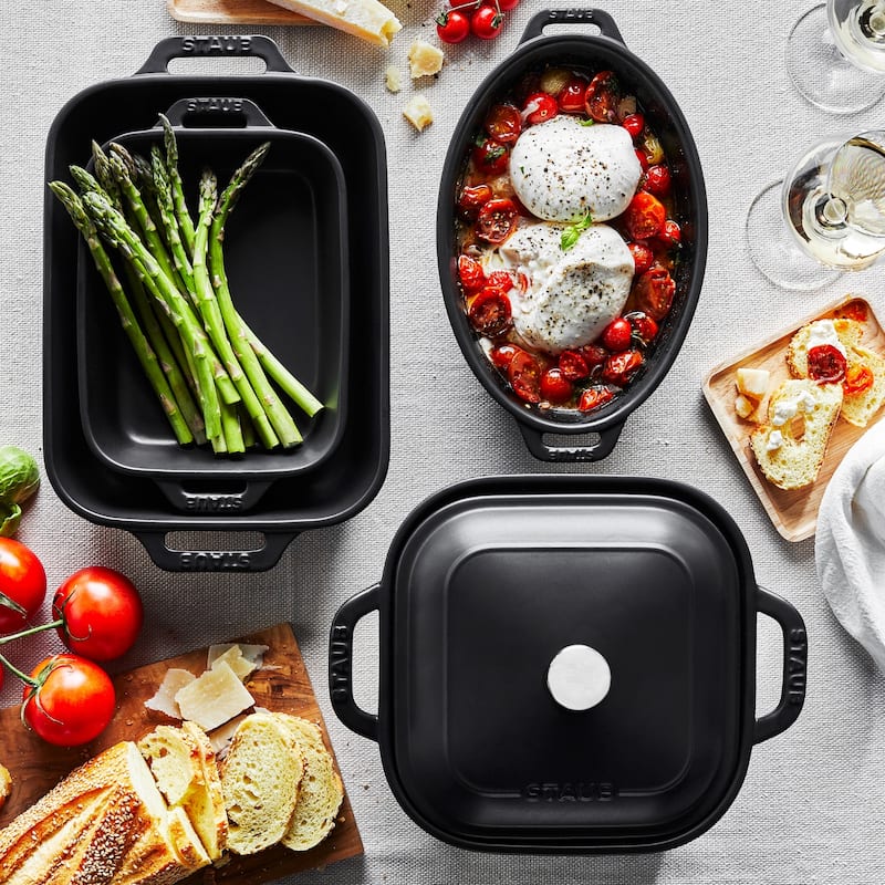 Staub Ceramic Stoneware 5-pc Mixed Baking Dish Set
