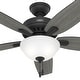 preview thumbnail 6 of 19, Hunter 52" Newsome Ceiling Fan with LED Bowl Light Kit and Pull Chain