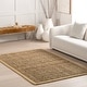 preview thumbnail 1 of 7, Nuloom Aubrielle Classic Seagrass Area Rug 2' 6" x 8' - Beige - Runner