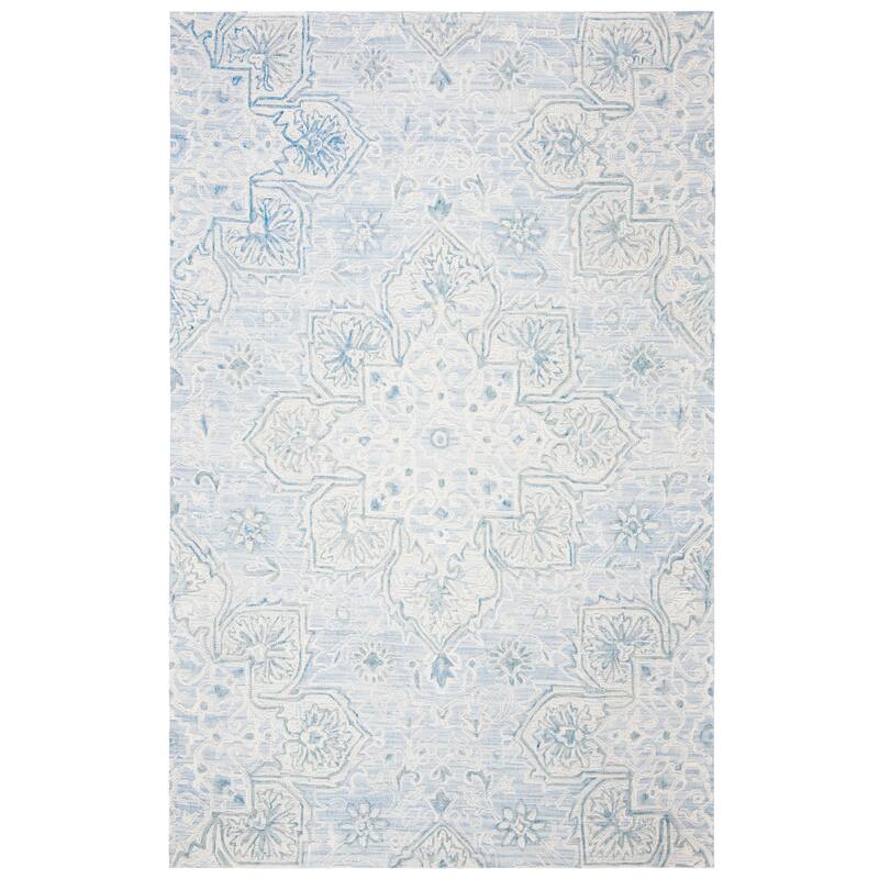 SAFAVIEH Handmade Abstract Eugenija Modern Wool Rug