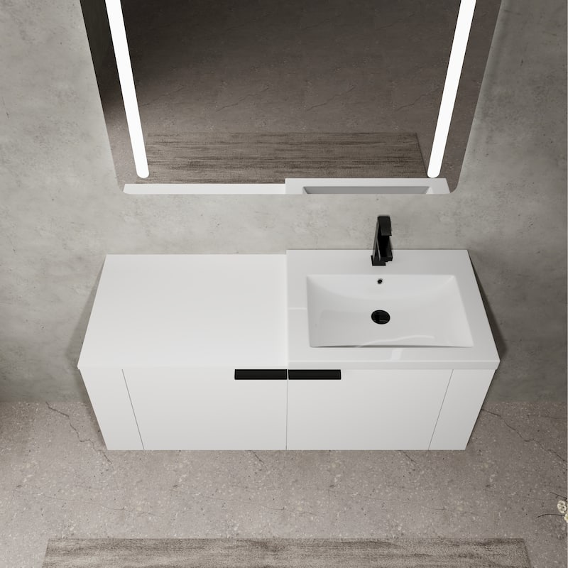 48 "Bathroom Vanity Sink Combo for big Space,Modern Bathroom Cabinet Cabinet combination, Bathroom Sink Cabinet Set