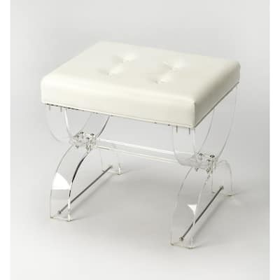 Handmade Butler Morena Acrylic Vanity Stool (Taiwan)