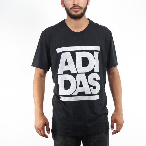 black and silver adidas shirt