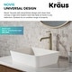 preview thumbnail 26 of 26, KRAUS Ramus Single Handle Vessel Bathroom Sink Faucet w/ Pop Up Drain