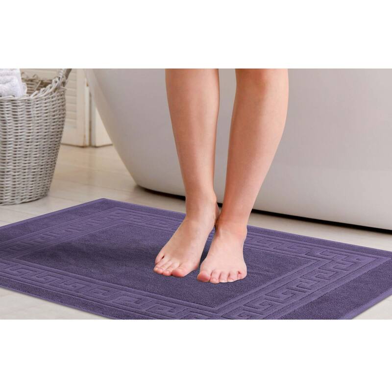 Superior Plush & Absorbent 900 GSM Cotton Bath Mat - (Set of 2)