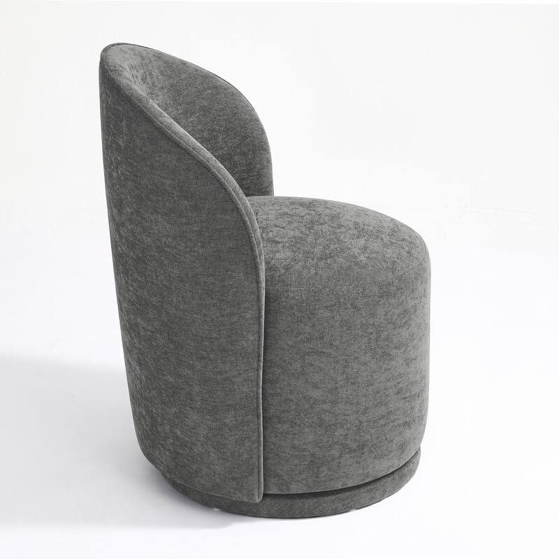 23.5" Wide Swivel Side Chair for Dining Room, Living Room.