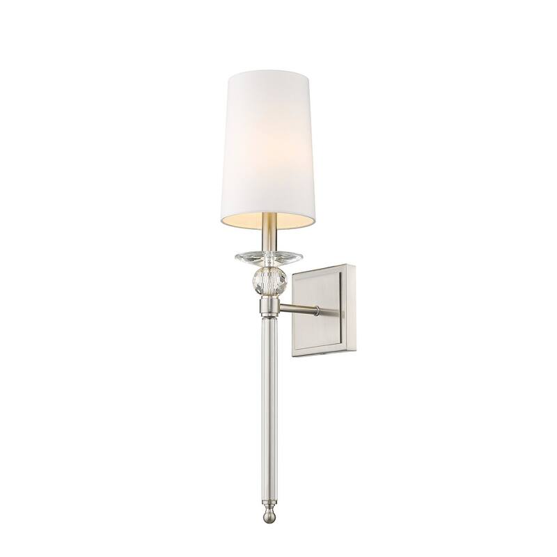 Z-Lite Ava 26" Tall Wall Sconce - Brushed Nickel