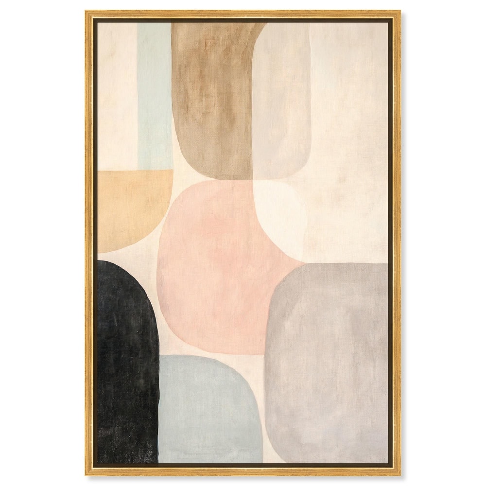 Soft Cubism II Canvas by Art Remedy