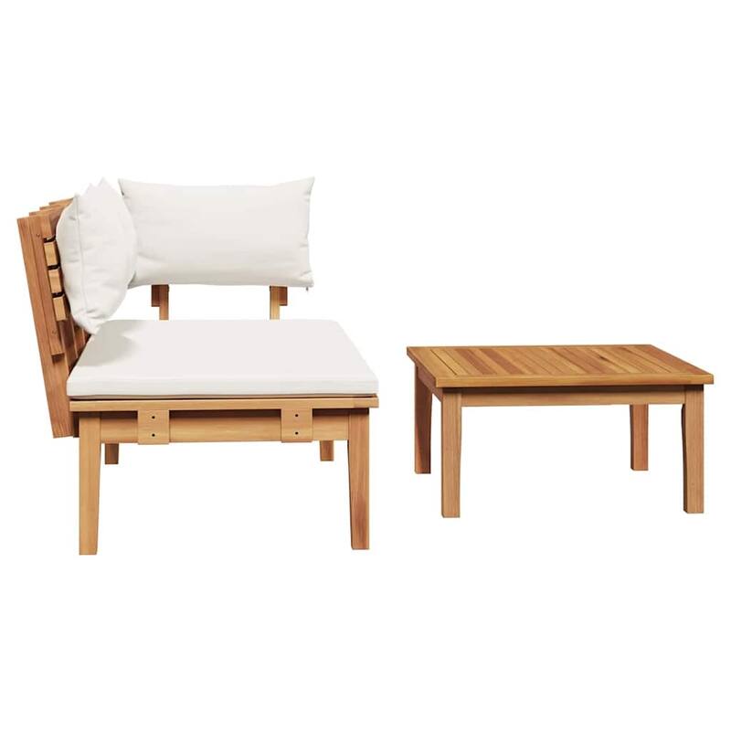 vidaXL Garden Bench Brown Solid Teak wood