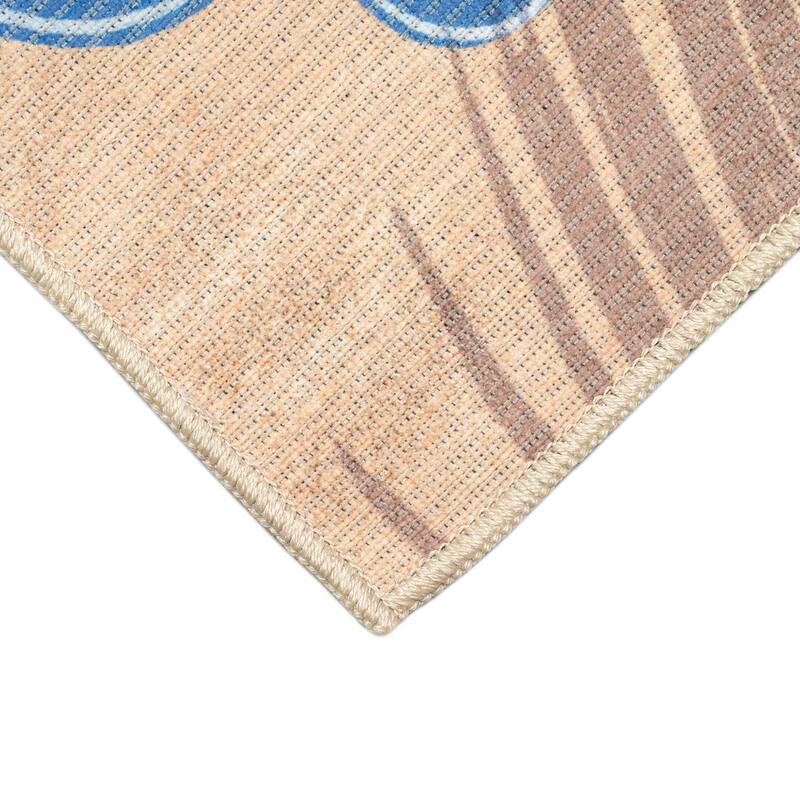 Liora Manne Impressions Beachside Flip Flops Indoor/Outdoor Mat