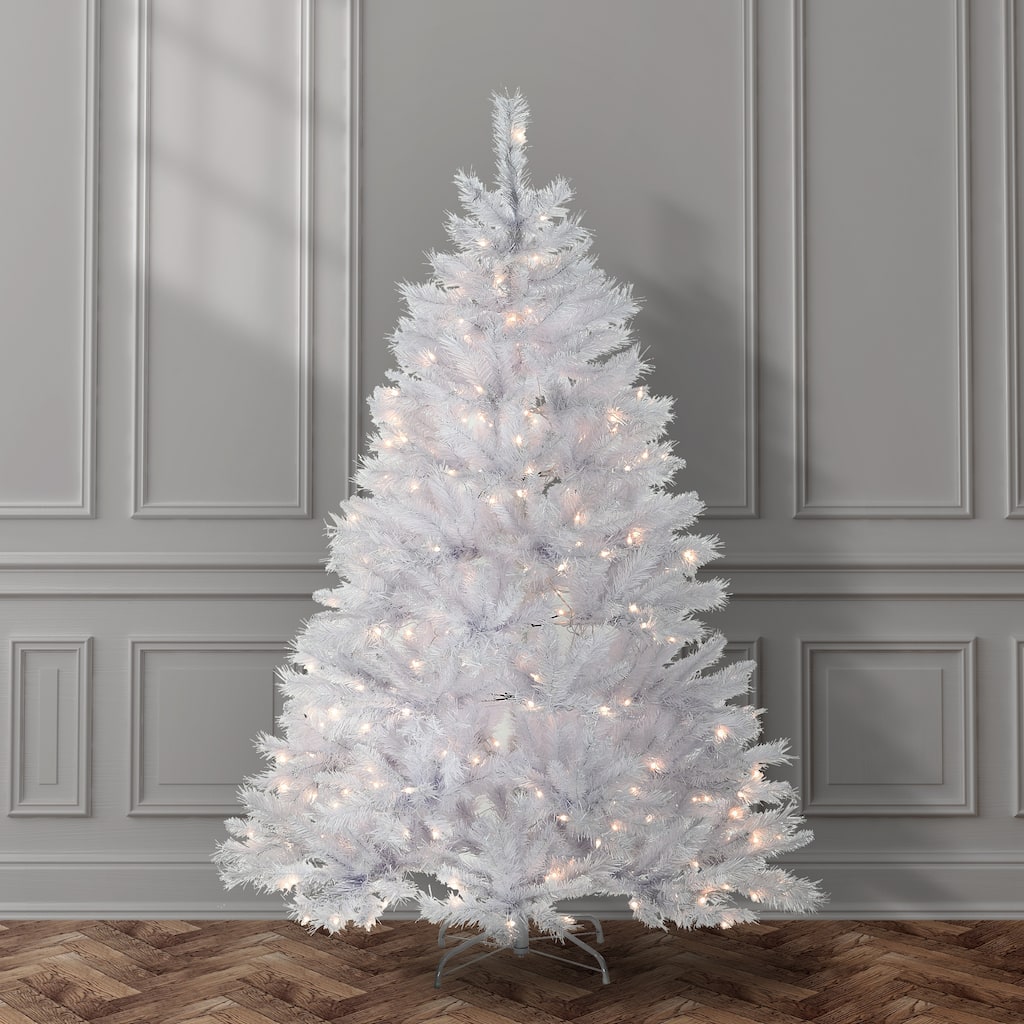 National Tree Company 6 ft. Winchester White Pine Tree with Clear Lights - 6 Foot