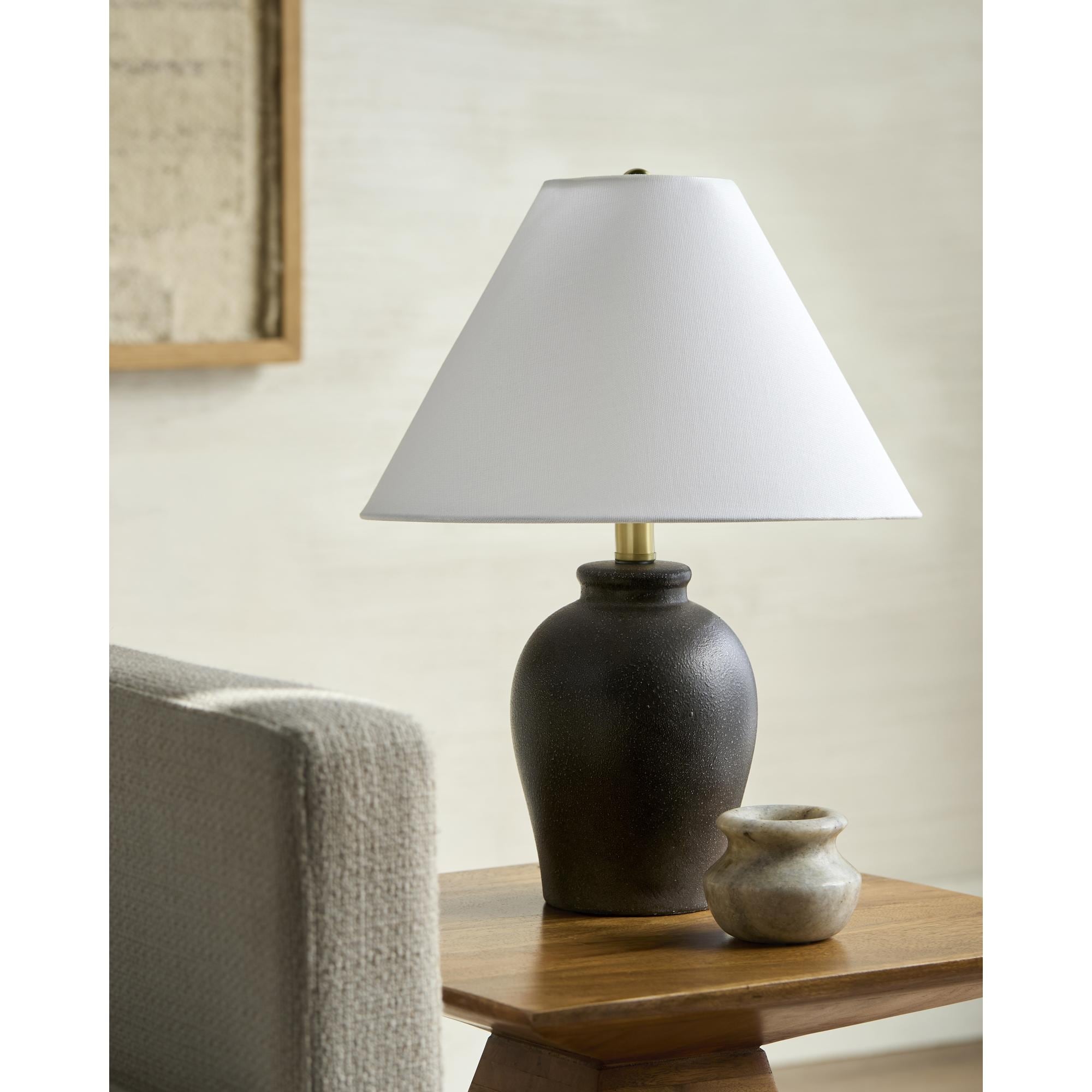 Livabliss Besson Traditional Accent Table Lamp - 19"H x 14"W x 14"D