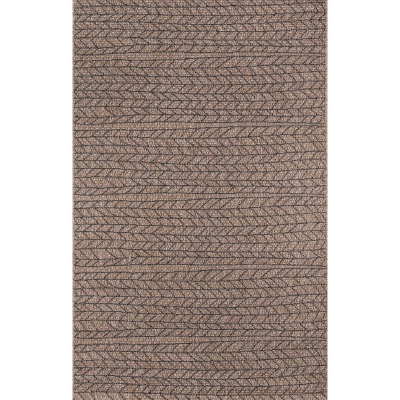 Momeni Como Contemporary Striped Indoor Outdoor Rug - 9'10" x 13'2"