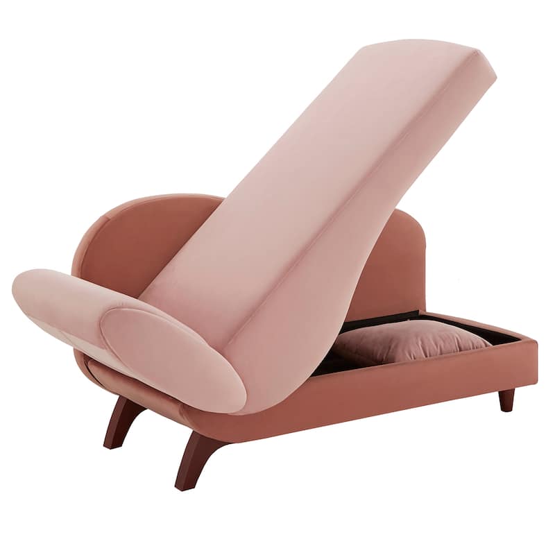 Aideen 2-tone Storage Chaise by iNSPIRE Q Modern