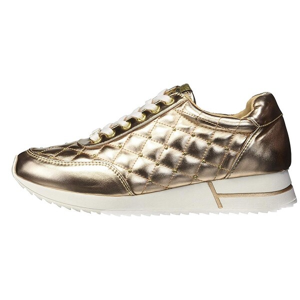 bebe gold sneakers