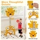 preview thumbnail 6 of 8, Gymax Toddler Basketball Hoop 4-in-1 Kids Indoor/Outdoor Activity