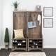 Prepac Hall Tree with Bench and Shoe Storage