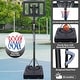 preview thumbnail 5 of 5, Teenagers Portable Basketball Hoop, 7.5FT - 10FT with 44" Backboard