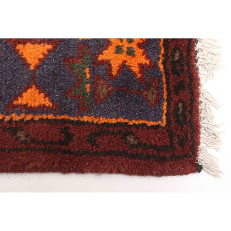 ECARPETGALLERY Hand-knotted Andelz Blue Wool Rug - 4'1 x 6'6