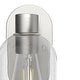 preview thumbnail 6 of 18, Hunter Lochemeade 1 Light Wall Sconce, Damp Rated - Bathroom, Hallway, Bedroom - Modern Farmhouse, Contemporary, Industrial