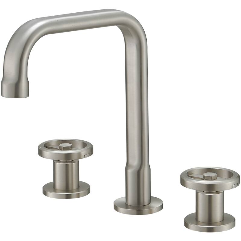 8 Inches Widespread Bathroom Faucet with Drain Kit