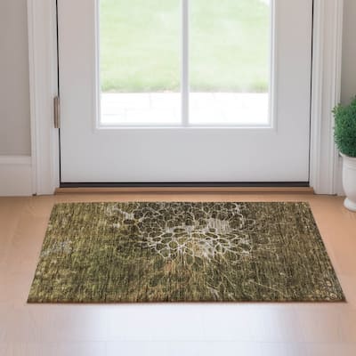 Premium Washable Super Soft Modern Floral Mayfield Rug
