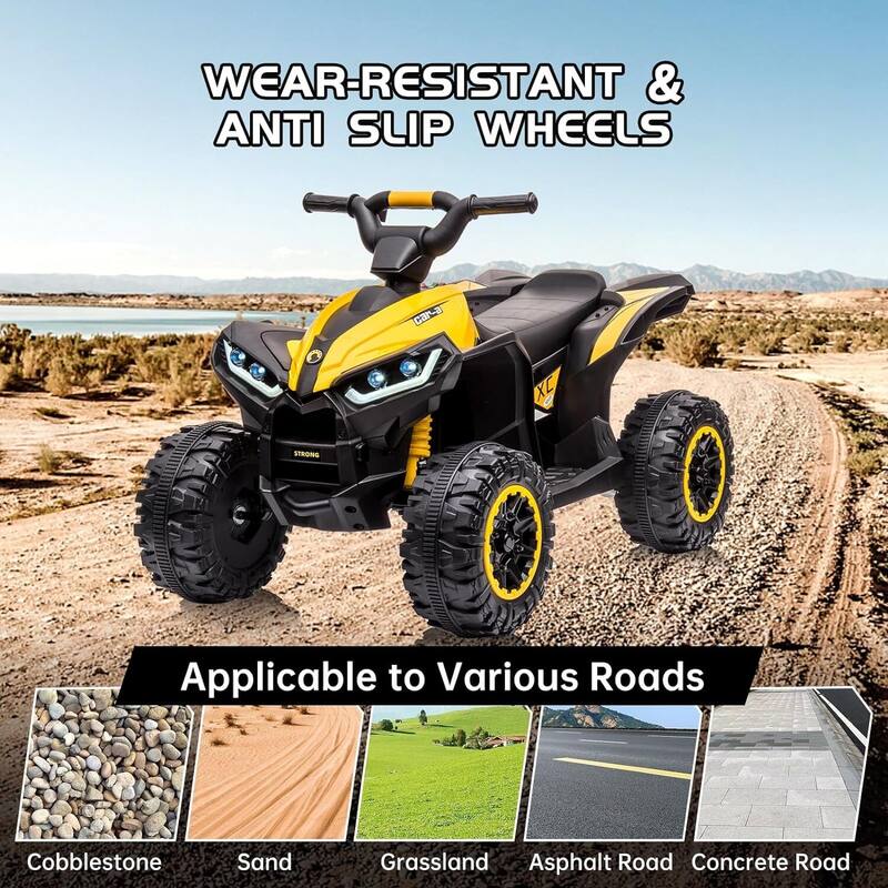 Kids Ride On Car, Electric ATV with Parent Remote Control