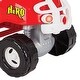 preview thumbnail 4 of 6, Pilsan Hero ATV Pedalless Ride On Kids Toy w/ Horn for Ages 36 Months & Up, Red - 11.72