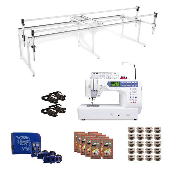 Janome MC6500P Grace QZone Queen with Sure Stitch Machine Combo 3