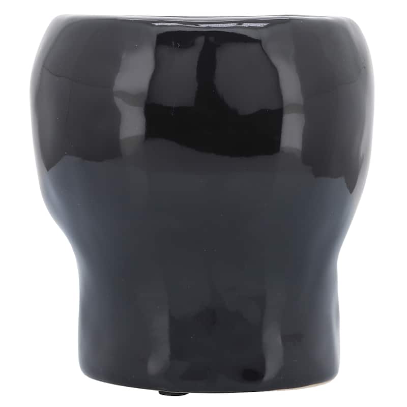 Decorative Ceramic Skull Table Vase