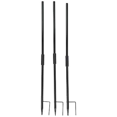 4' Lighted Faceless Witch Trio Outdoor Halloween Stakes