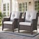 Option Brown Wicker / Beige Cusion