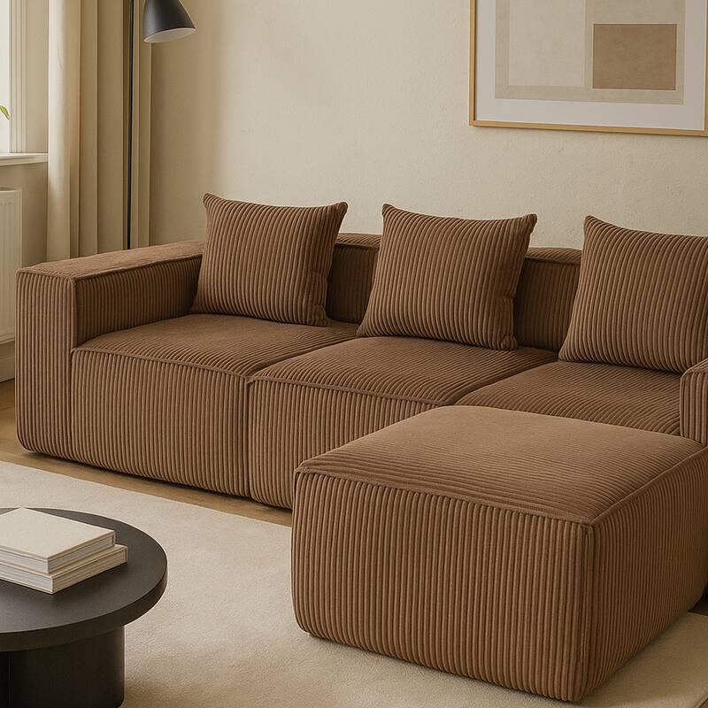Multi Person Modular Compression Sofa That Can Be Freely Combined