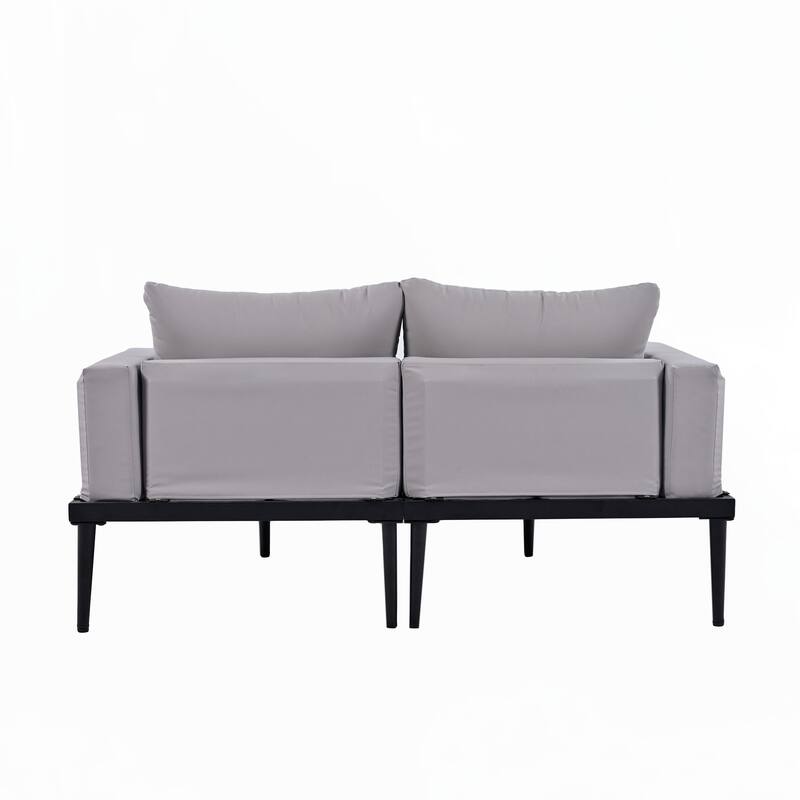 2 in 1 Padded Chaise Lounges for Poolside,Balcony
