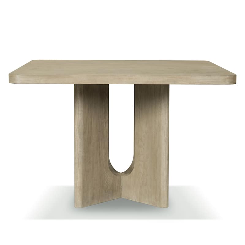Furniture of America Piez Modern 54-inch Square Solid Wood Counter Height Dining Table