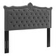 preview thumbnail 2 of 65, Louisa Tufted Performance Velvet Twin Headboard