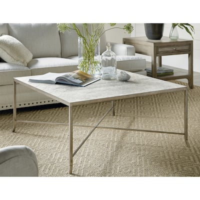 Hooker Furniture Lapilli 42" Wide Moroccan Trellis Quatrefoil Cocktail