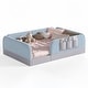 preview thumbnail 91 of 124, Twin/Full/Queen Teddy Fleece Floor Bed with Upholstered Safety Rails and Pocket