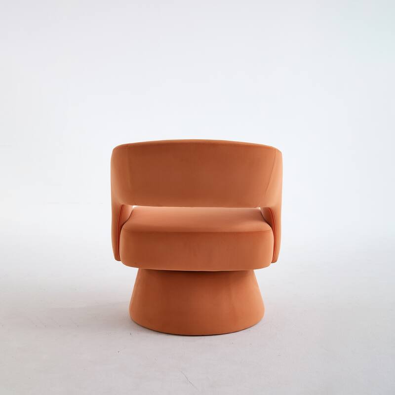 Swivel Barrel Chair Accent Armchair