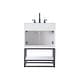preview thumbnail 2 of 9, Elegant Lighting VF29224 Caroline 24" Free Standing Single Basin
