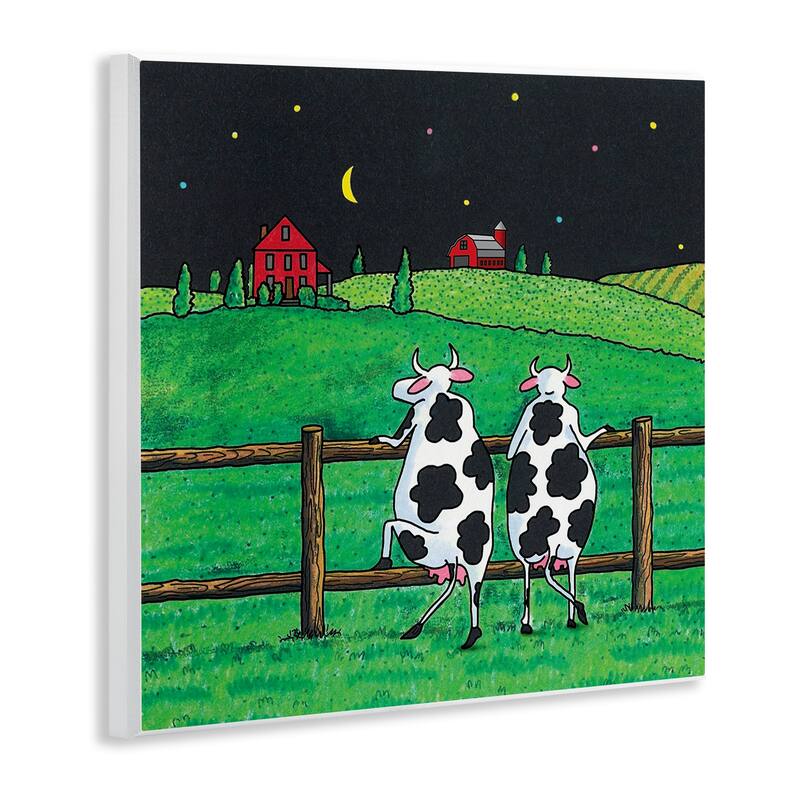 Stupell Girls Night Out Cows Wall Plaque Art Design By Roger Straub