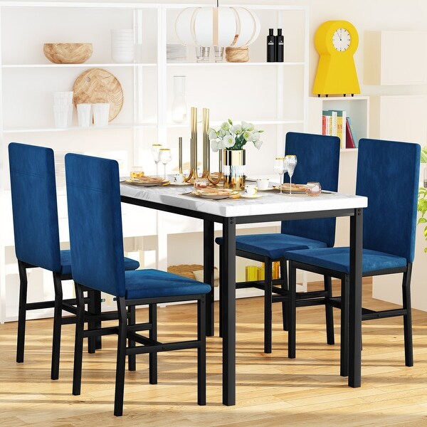 Small marble kitchen table sale