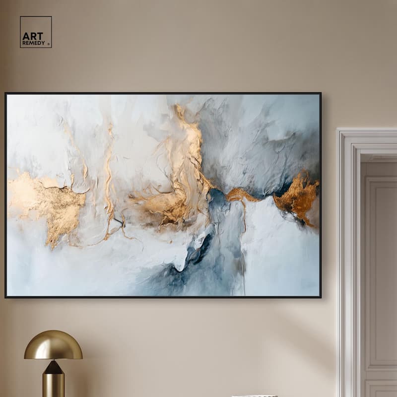 Canvas of Golden Shades Canvas by Art Remedy