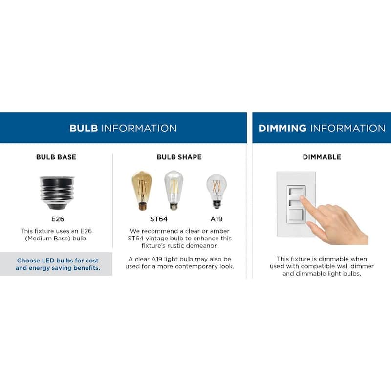 Hemsworth Collection 4-Light Textured Black Coastal Chandelier Light - 12.750" x 43.500" x 14.500"